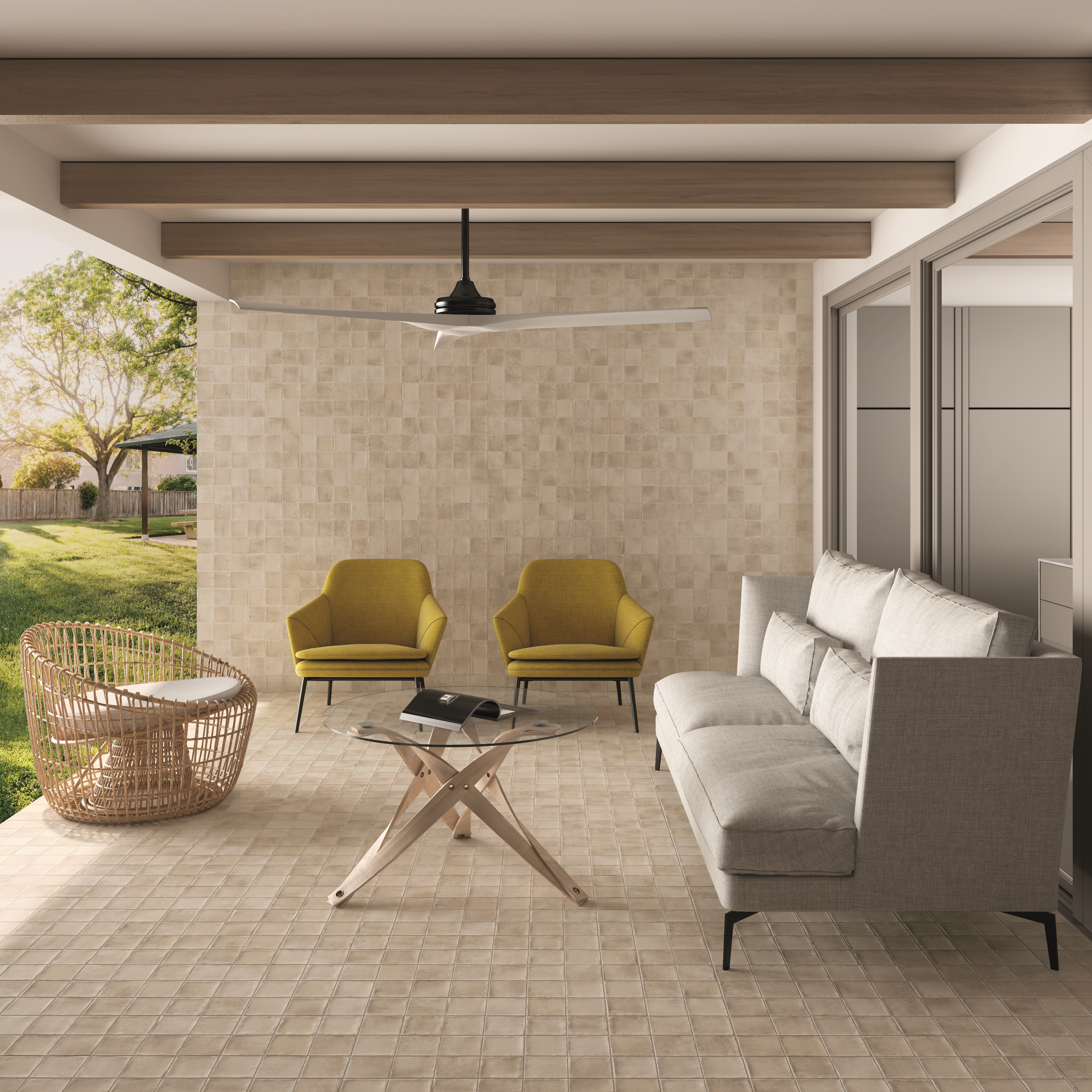 ARGILE SIENA MATE 10X10