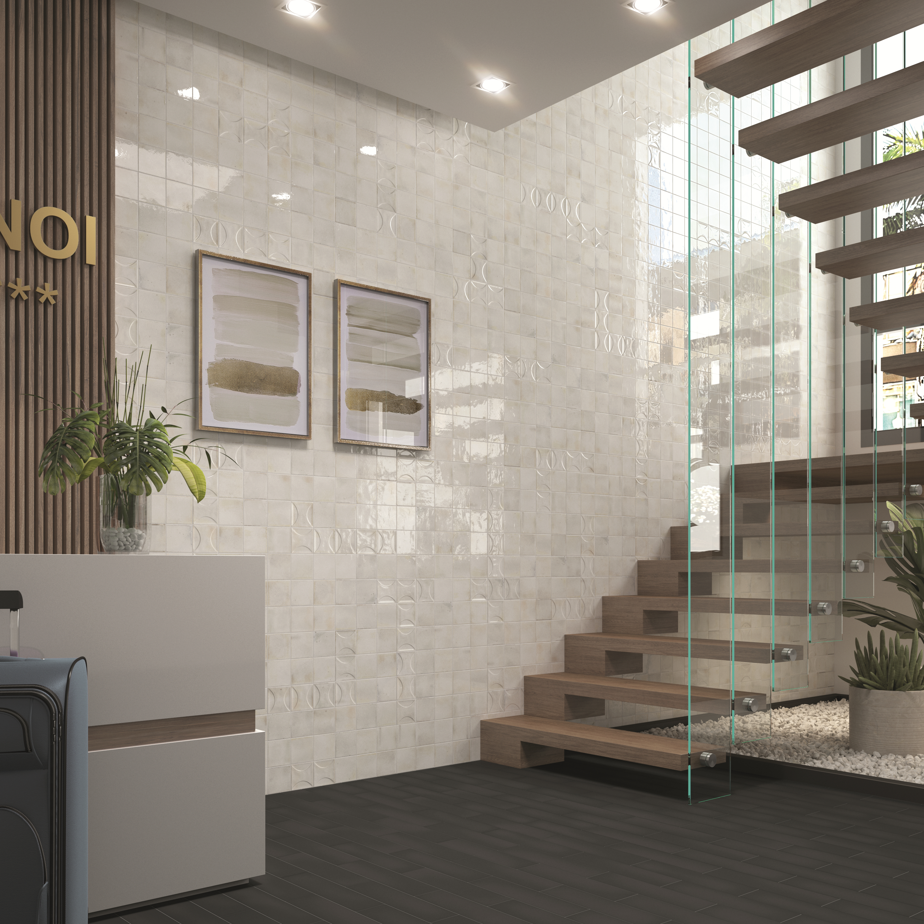 HANOI WHITE BRILLO 10X10